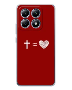 Чехол для Xiaomi 14T с картинкой «Уравнение любви» Чехол для Xiaomi 14T с картинкой «Уравнение любви»