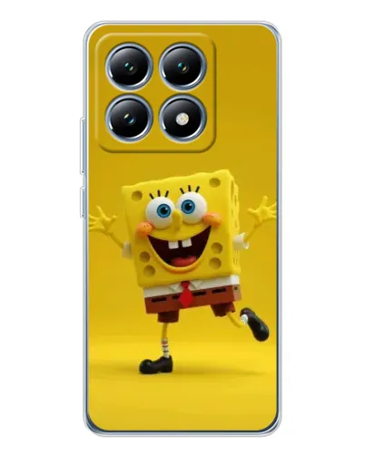 Чехол для Xiaomi 14T с картинкой «Позитивный Губка Боб» Чехол для Xiaomi 14T с картинкой «Позитивный Губка Боб»