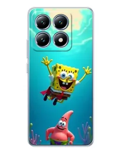 Чехол для Xiaomi 14T с картинкой «Спанч Боб под водой» Чехол для Xiaomi 14T с картинкой «Спанч Боб под водой»