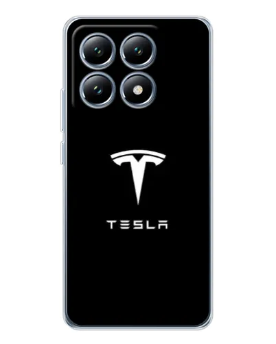 Чехол для Xiaomi 14T с картинкой «Tesla White Logo» Чехол для Xiaomi 14T с картинкой «Tesla White Logo»