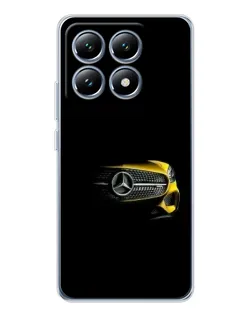 Чехол для Xiaomi 14T с картинкой «Mercedes — ретро стиль»
