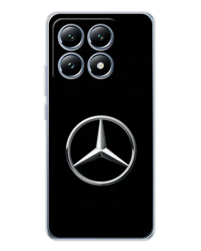 Чехол для Xiaomi 14T с картинкой «Mercedes классический лого»