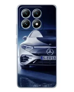 Чехол для Xiaomi 14T с картинкой «Mercedes EQ — будущее»