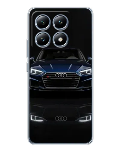 Чохол для Xiaomi 14T з картинкою «Audi — нічне відображення» Чохол для Xiaomi 14T з картинкою «Audi — нічне відображення»