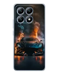 Чохол для Xiaomi 14T з картинкою «Lamborghini димна естетика» Чохол для Xiaomi 14T з картинкою «Lamborghini димна естетика»