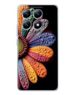 Чохол для Xiaomi 14T з картинкою «Райдужна квітка»