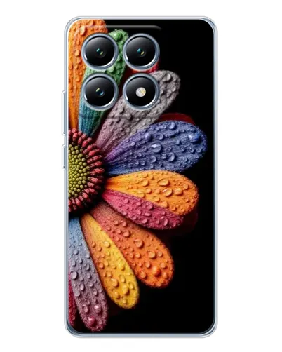 Чохол для Xiaomi 14T з картинкою «Райдужна квітка» Чохол для Xiaomi 14T з картинкою «Райдужна квітка»