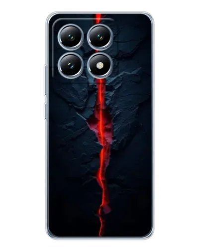 Чехол для Xiaomi 14T с картинкой «Kрасная лавовая трещина» Чехол для Xiaomi 14T с картинкой «Kрасная лавовая трещина»