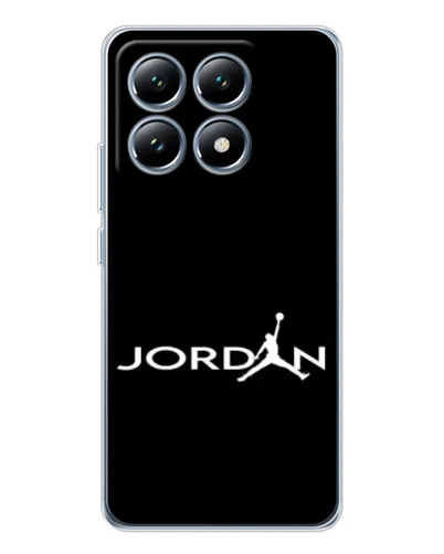 Чехол для Xiaomi 15 Pro с картинкой «Jordan White Logo»