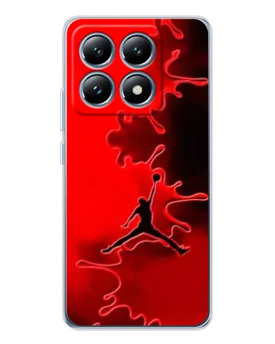 Чехол для Xiaomi 15 Pro с картинкой «Jordan Red Smoke»