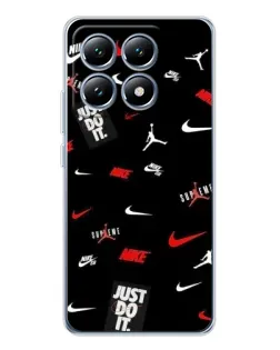 Чехол для Xiaomi 15 Pro с картинкой «Nike Mix Pattern» Чехол для Xiaomi 15 Pro с картинкой «Nike Mix Pattern»