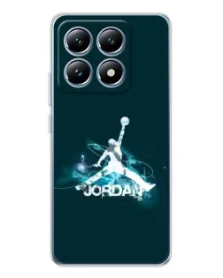 Чехол для Xiaomi 15 Pro с картинкой «Jordan Blue Fire» Чехол для Xiaomi 15 Pro с картинкой «Jordan Blue Fire»