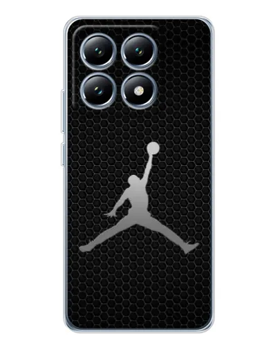 Чехол для Xiaomi 15 Pro с картинкой «Jordan Dark Carbon»