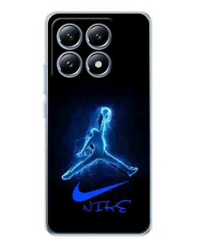 Чехол для Xiaomi 15 Pro с картинкой «Jordan Neon Blue»
