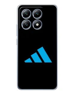 Чехол для Xiaomi 15 Pro с картинкой «Adidas Cyan Logo»