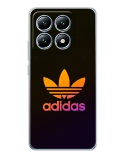 Чехол для Xiaomi 15 Pro с картинкой «Градиент Adidas»