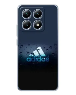 Чехол для Xiaomi 15 Pro с картинкой «Adidas Water Drops»