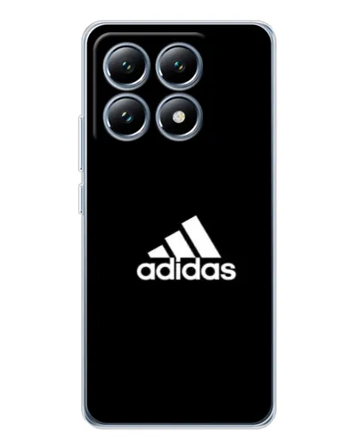 Чехол для Xiaomi 15 Pro с картинкой «Черная классика Adidas»