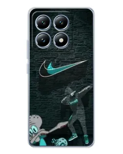 Чехол для Xiaomi 15 Pro с картинкой «Спортивный арт Nike» Чехол для Xiaomi 15 Pro с картинкой «Спортивный арт Nike»