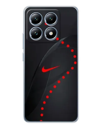 Чехол для Xiaomi 15 Pro с картинкой «Абстрактный дизайн Nike»