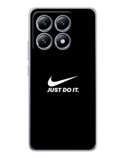 Чехол для Xiaomi 15 Pro с картинкой «Минимализм от Nike» Чехол для Xiaomi 15 Pro с картинкой «Минимализм от Nike»