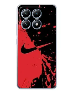 Чехол для Xiaomi 15 Pro с картинкой «Красные брызги Nike» Чехол для Xiaomi 15 Pro с картинкой «Красные брызги Nike»