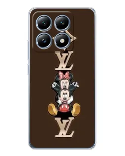 Чехол для Xiaomi 15 Pro с картинкой «LV и Микки Маус» Чехол для Xiaomi 15 Pro с картинкой «LV и Микки Маус»