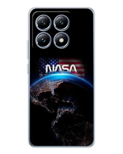 Чехол для Xiaomi 15 Pro с картинкой «Земля из космоса NASA»