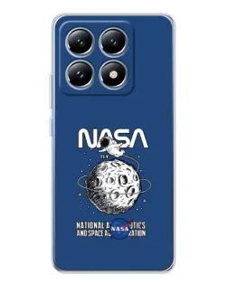 Чехол для Xiaomi 15 Pro с картинкой «NASA — лунная миссия» Чехол для Xiaomi 15 Pro с картинкой «NASA — лунная миссия»