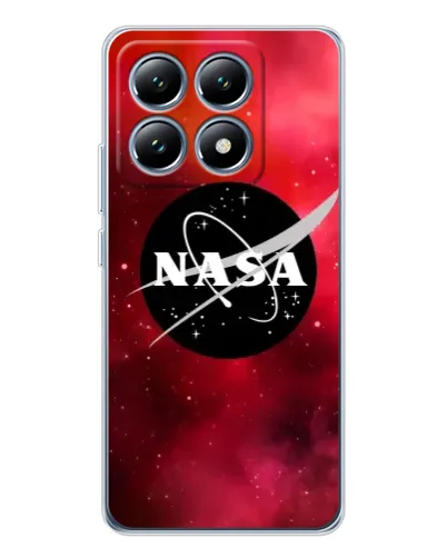 Чехол для Xiaomi 15 Pro с картинкой «NASA — красная туманность»