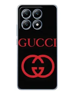 Чехол для Xiaomi 15 Pro с картинкой «Gucci — красный логотип» Чехол для Xiaomi 15 Pro с картинкой «Gucci — красный логотип»