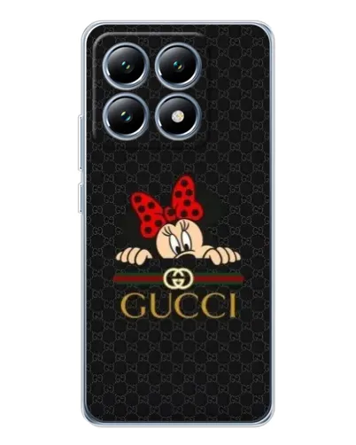 Чехол для Xiaomi 15 Pro с картинкой «Минни Маус Gucci — черный» Чехол для Xiaomi 15 Pro с картинкой «Минни Маус Gucci — черный»