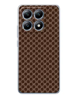 Чехол для Xiaomi 15 Pro с картинкой «Gucci — шоколадная сетка» Чехол для Xiaomi 15 Pro с картинкой «Gucci — шоколадная сетка»