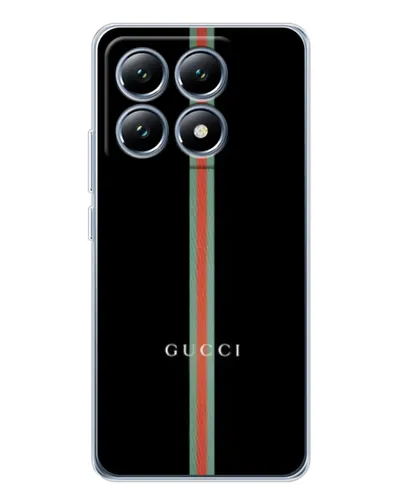 Чехол для Xiaomi 15 Pro с картинкой «Gucci — строгая линия» Чехол для Xiaomi 15 Pro с картинкой «Gucci — строгая линия»