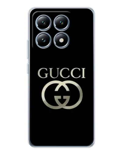 Чехол для Xiaomi 15 Pro с картинкой «Gucci — золото на черном» Чехол для Xiaomi 15 Pro с картинкой «Gucci — золото на черном»