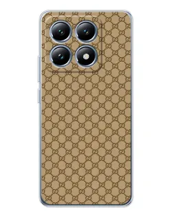 Чехол для Xiaomi 15 Pro с картинкой «Gucci — классический беж» Чехол для Xiaomi 15 Pro с картинкой «Gucci — классический беж»