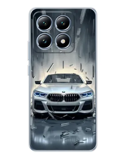 Чохол для Xiaomi 15 Pro з картинкою «BMW у світлі фар»