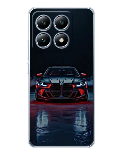 Чохол для Xiaomi 15 Pro з картинкою «BMW на мокрій дорозі»
