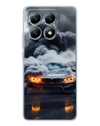 Чохол для Xiaomi 15 Pro з картинкою «BMW у диму»