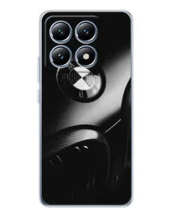 Чохол для Xiaomi 15 Pro з картинкою «Емблема BMW — макро»
