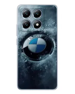 Чохол для Xiaomi 15 Pro з картинкою «Логотип BMW — лід» Чохол для Xiaomi 15 Pro з картинкою «Логотип BMW — лід»