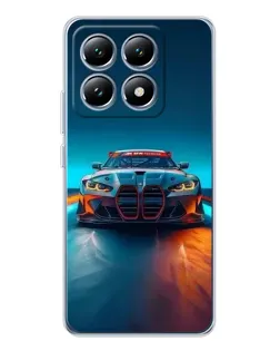 Чохол для Xiaomi 15 Pro з картинкою «BMW — вогні неону» Чохол для Xiaomi 15 Pro з картинкою «BMW — вогні неону»