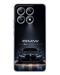 Чохол для Xiaomi 15 Pro з картинкою «BMW крізь нічне місто» Чохол для Xiaomi 15 Pro з картинкою «BMW крізь нічне місто»