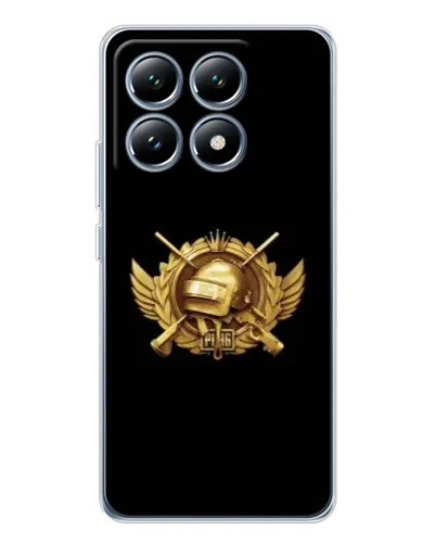 Чехол для Xiaomi 15 Pro с картинкой «PUBG — оранжевый градиент»