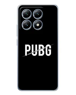 Чехол для Xiaomi 15 Pro с картинкой «PUBG — белый логотип»
