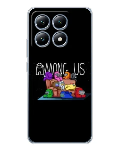 Чехол для Xiaomi 15 Pro с картинкой «Логотип Among Us» Чехол для Xiaomi 15 Pro с картинкой «Логотип Among Us»