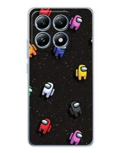 Чехол для Xiaomi 15 Pro с картинкой «Космический паттерн Among Us» Чехол для Xiaomi 15 Pro с картинкой «Космический паттерн Among Us»