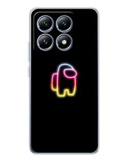 Чехол для Xiaomi 15 Pro с картинкой «Among Us градиент» Чехол для Xiaomi 15 Pro с картинкой «Among Us градиент»