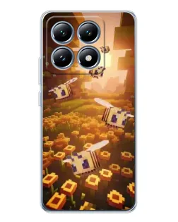Чехол для Xiaomi 15 Pro с картинкой «Поле подсолнухов»
