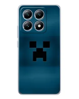 Чехол для Xiaomi 15 Pro с картинкой «Крипер текстура»